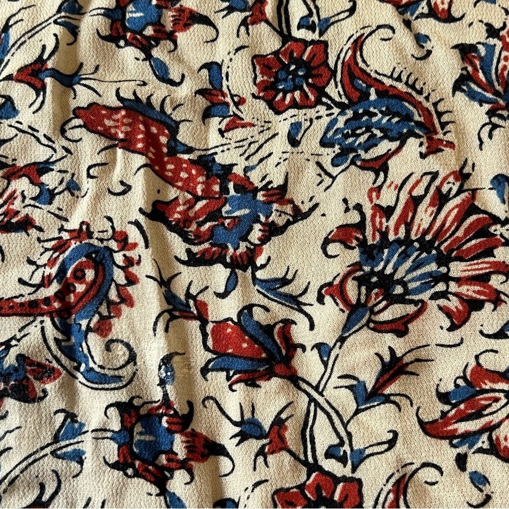 Flynn Skye Scoop Back Spaghetti Strap High Low Printed Maxi Dress Stitch Fix USA - Picture 13 of 16